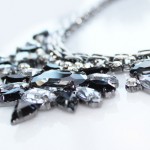 Dark Romance Crystal Stone Bloom Necklace